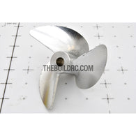 D45 x P63 x ??4mm RC Boat Aluminum CNC Slotted 3-Blade Propeller