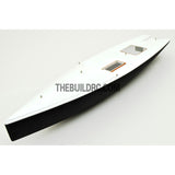 30" RC EP Epoxy Fiberglass E Class Yacht Sailing Boat Hull - Black / White