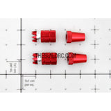 4mm Stick Knob for JR Radio Transmitter - Red