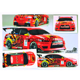 1/10 Mishibishi Lancer Evolution Self Adhesive Decals