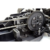 1/10 RC TEH-R31 EP 3-Belt Drive Drift Car Chassis Kit - Assembled