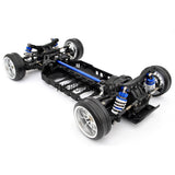 1/10 RC YKM Type C EP Shaft Drive Drift Car Chassis Kit - Blue