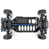 1/10 RC YKM Type C EP Shaft Drive Drift Car Chassis Kit - Blue