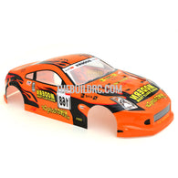 1/18 Nissan Fairlady Analog Painted RC Car Body With Rear Spoiler (Orange)