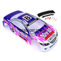 1/18 Lexus Analog Painted RC Car Body with Rear Spoiler (Purple/Blue)