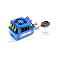 SkyRC TORO SC120A Brushless Sensored Motor Programmable ESC For 1/10 RC Car and 1/8 Buggy