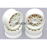 1/10 RC Car 26mm 20 Removeable Spoke 2mm Offset DRIFT Sporty Wheel 4pcs - White