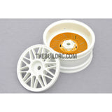 1/10 RC Car 26mm 20 Removeable Spoke 2mm Offset DRIFT Sporty Wheel 4pcs - White