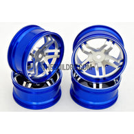 1/10 RC Car 5-Star 0mm Offset  26mm Alloy CNC Sports Wheel Rim (4pcs)