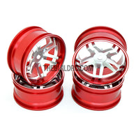 1/10 RC Car 5-Star 3mm Offset  26mm Alloy CNC Sports Wheel Rim (4pcs)