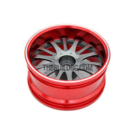 1/10 RC Car 14 Spoke 6mm Offset  26mm Alloy CNC Sports Wheel Rim (4pcs)