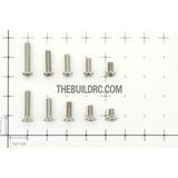 RC 2.0mm Hex Flat & Dome Head Screw Set with Plastic Container / Tool Box