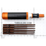 Ultra Durable  6-In-1 Hex Screw Driver - Gold