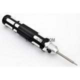 1.5mm Adjustable Length Hex Screw Driver - Black