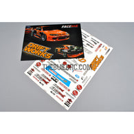 1/10 RC Drift Works Garage-D Nissan S15 Silvia RC Car Body Decals