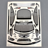 1/10 Mercedes-Benz Carlsson C25 PC Transparent 190mm RC Car Body