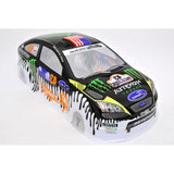 1/10 Ford Focus 2011 Monster Energy Gymkhana legend Ken Block Version Hatchback PVC Analog Painted RC Car Body