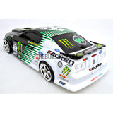 1/10 FORD Focus 66 Mustang GT350 200mm PC Finished RC Car Body with Decal / Spoiler / Light Box