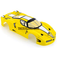 1/18 FERRARI FXX Analog Painted RC Car Body (Yellow)