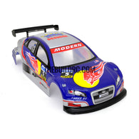 1/18 Audi Painted RC Car Body With Rear Spoiler (Blue)