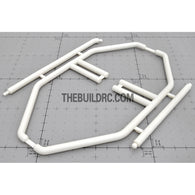 RC Racing Car Anti Roll Bar / Safeguard - White