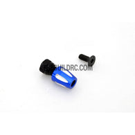 RC EP Car Boat Alloy CNC Antenna Holder - Blue