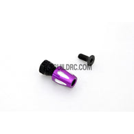 RC EP Car Boat Alloy CNC Antenna Holder - Purple