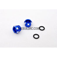 RC Car 5mm LED Light Bulb CNC Cover Protector - Dark Blue