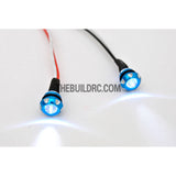 RC Car 5mm LED Light Bulb CNC Cover Protector - Light Blue