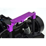 1/10 RC Car Height Adjustable Alloy Stealth Body Stand / Mount - Purple