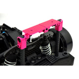 1/10 RC Car Height Adjustable Alloy Stealth Body Stand / Mount - Pink