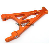 KM HPI Baja 5B 5T SS-Alloy Rear Shock Support - Orange