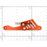 KM HPI Baja 5B 5T SS-Alloy Engine Mount (Right) 5mm - Orange