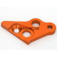 KM HPI Baja 5B 5T SS-Alloy Engine Mount (left) 5mm - Orange