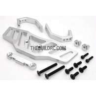 KM HPI Baja 5B 5T SS-Alloy Front Bumper Set for Baja - Silver