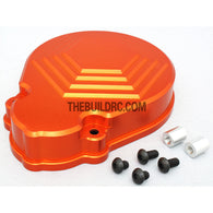 KM HPI Baja 5B 5T SS-Alloy Gear Cover for Standard Baja Transmissions - Orange