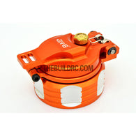 KM HPI Baja 5B 5T SS-Alloy Flip Style Gas Cap - Orange