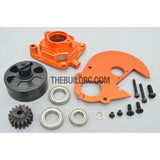 KM HPI Baja 5B 5T SS-Alloy HD Super-Duty Clutch System w/ 17T Gear - Orange