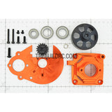 KM HPI Baja 5B 5T SS-Alloy HD Super-Duty Clutch System w/ 17T Gear - Orange