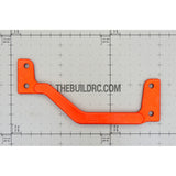 KM HPI Baja 5B 5T 5SC SS-Alloy Oil Tank Rear Brace - Orange