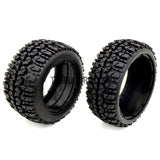 KM HPI Baja 5B 5T 5SC 170 x 80 Rear Knobby Rubber Tyre / Tire 2pcs