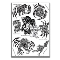 AQ Dispersible Thin Film Model Decal Black & White Beasts